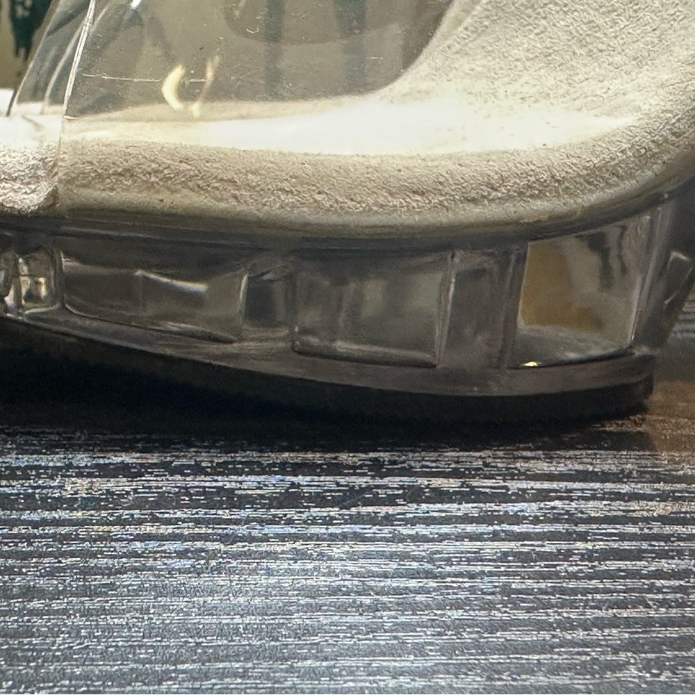 Fabulicious LIP101 Women's Clear  Heels - Picture 5 of 6